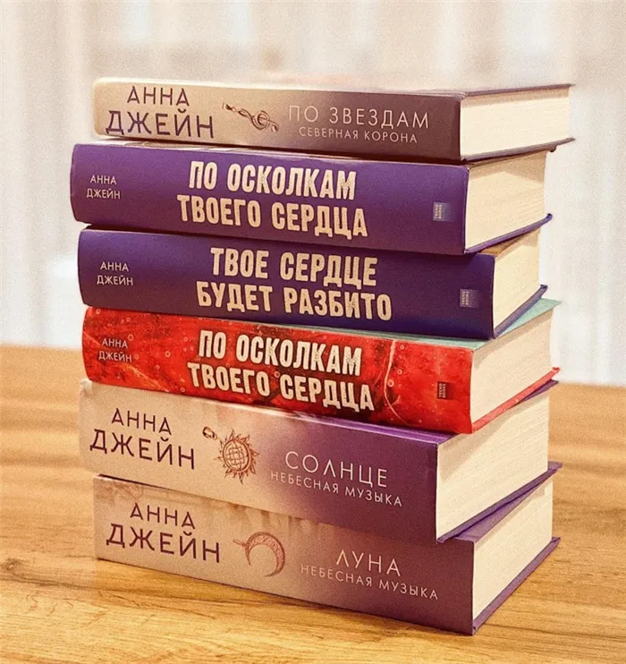 Книги Анны Джейн